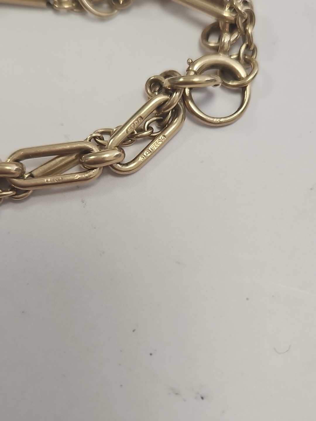 9ct Gold Vintage Charm Bracelet image 9