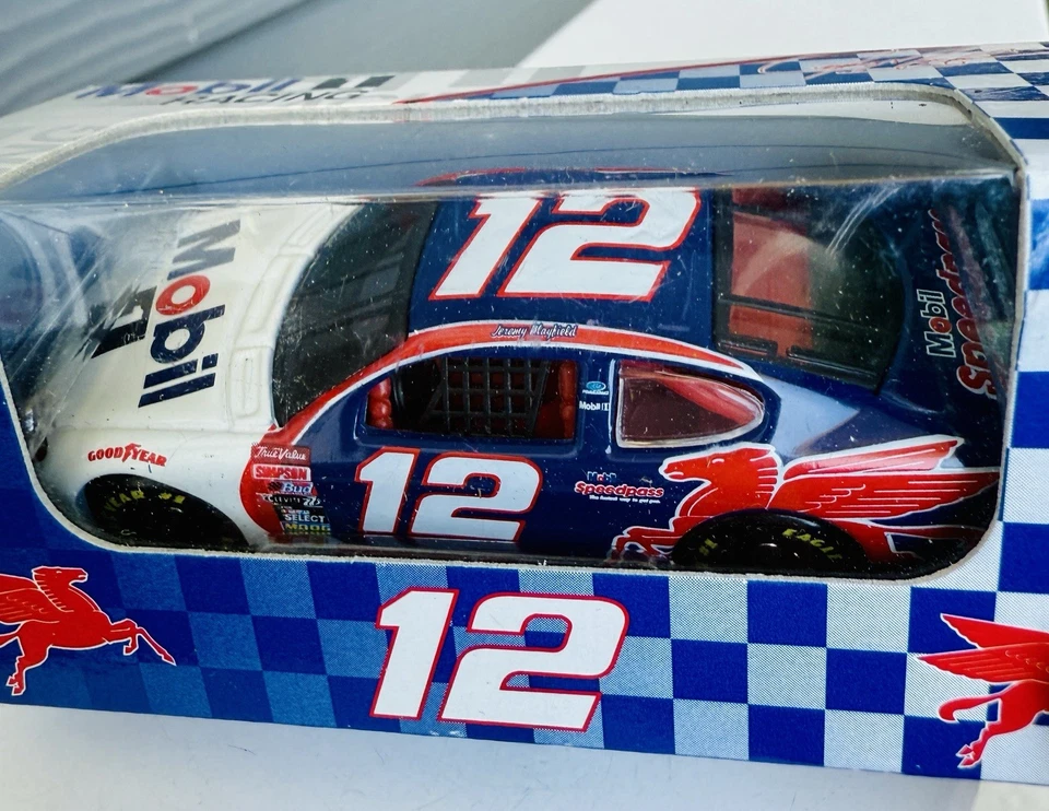 JEREMY MAYFIELD #12 MOBIL 1 DIECAST 1/64 NEW IN BOX TEAM CALIBER 2000 NASCAR - Image 3 of 4