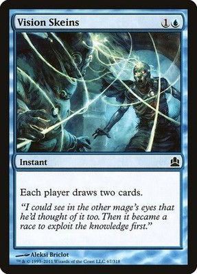 Vision Skeins 1x  MtG Commander 2011 CMD SP/NM