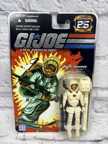 Hasbro GI Joe 25th Anniversary Cartoon Series Arctic Trooper Snow Job Figure