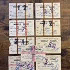 Railway ticket: AUSTRALIA RAILWAYS LOT X9 Lot.C6