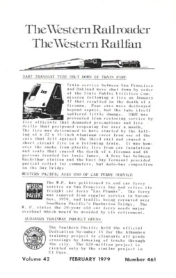 The Western Railroader #461 June 1979 Excursion Train Ocean View Elkton Colma