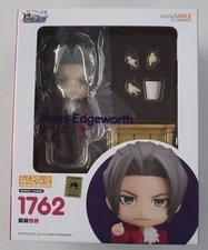 Authentic Ace Attorney Miles Edgeworth Nendoroid  #1762 Good Smile Co
