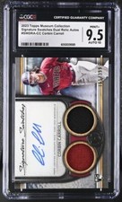 2023 Topps Museum Corbin Carroll Rookie Dual Jersey Patch Auto /399 CGC 9.5 10