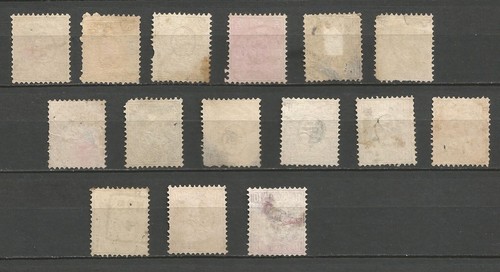 Schweiz 1862-67-81 Mi 20-28 21 32 41 33b 34-42? 35 43 thin paper or dammaged - Bild 2 von 2