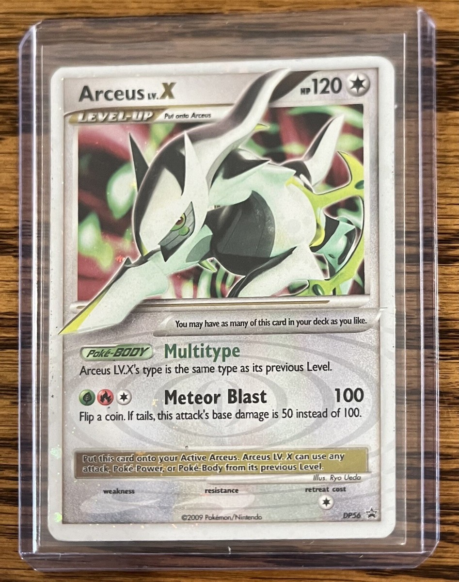 Pokémon TCG Arceus LV.X DP Black Star Promotional DP56 Holo Promo