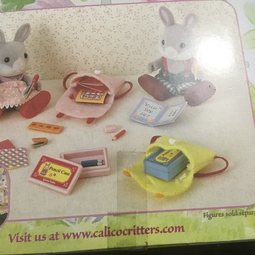 Sylvanian Families / Calico Critters Vintage Schulzubehör Set - Bild 7 von 18