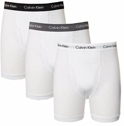 3 CALVIN KLEIN GENUINOS TALLA: M L XL NEGRO BLANCO GRIS ALGODÓN ELÁSTICO CALVIN CALIN CALZONCILLOS - Imagen 21 de 35