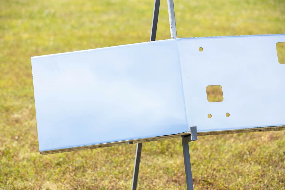 Parachoques Kenworth T800 - 14" cromo no cónico - mercado de accesorios 2004-2020 EE. UU.  Foto 3 de 4