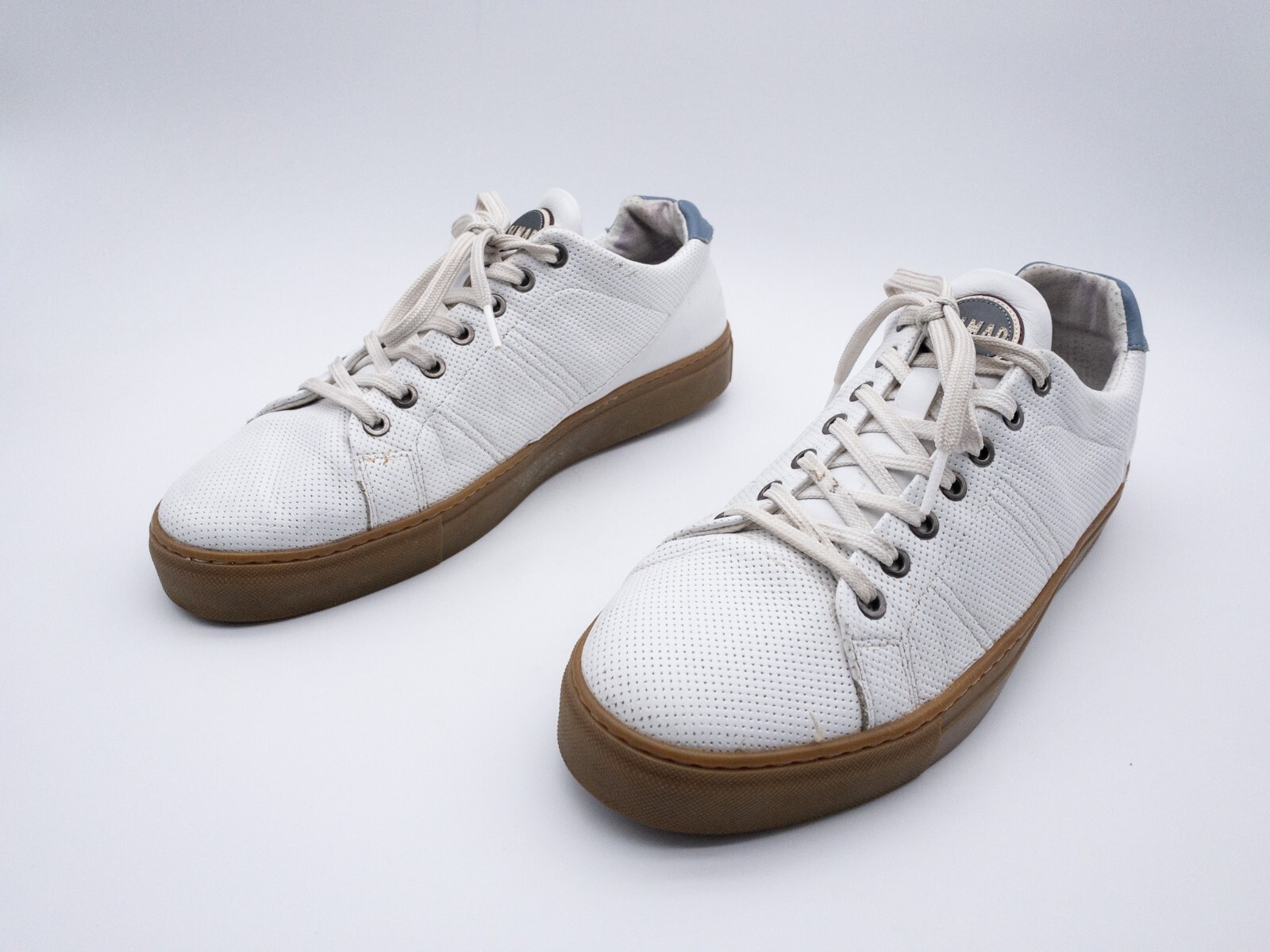 Colmar Hombre Zapatillas Ocio Zapato Bajo Cuero Blanco Talla 44 Ue Art. 2787-10