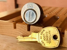 United States Postal Lock w/ Key Security Dustcover Locksport National USPS U.S.