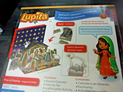 Lupita Nativity & Advent Calendar Bilingual Calendario de Adviento - New Sealed - Picture 6 of 8