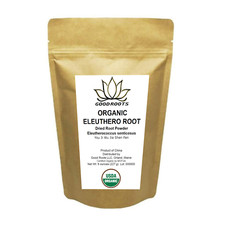 Eleuthero Siberian Ginseng root powder 100 Organic 8 oz