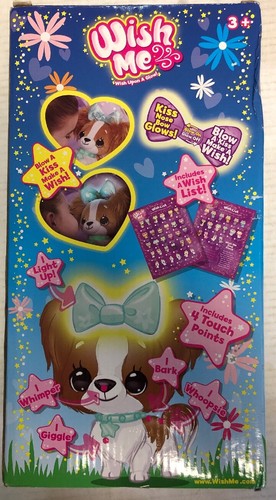 Souhait Me pour Enfant Peluche Chiot Réagit À Touch, Clair / Son 11” Color Varie - Photo 2 sur 2