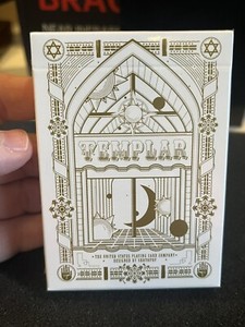 Templar Playing Cards Deck Bocopo Gold Limited Edition Brand New Sealed