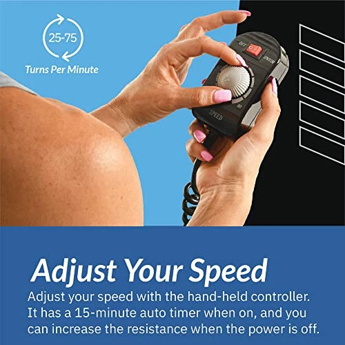 Exerpeutic 2000M Motorized Under Desk Exercise Bike - Electric Legs and Arms Ped - Image 3 of 4