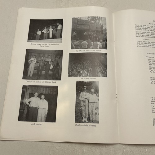 Red Smiley & Don Reno Tennessee Cut Ups Song And Picture Folio #1 Very HTF - Picture 5 of 5