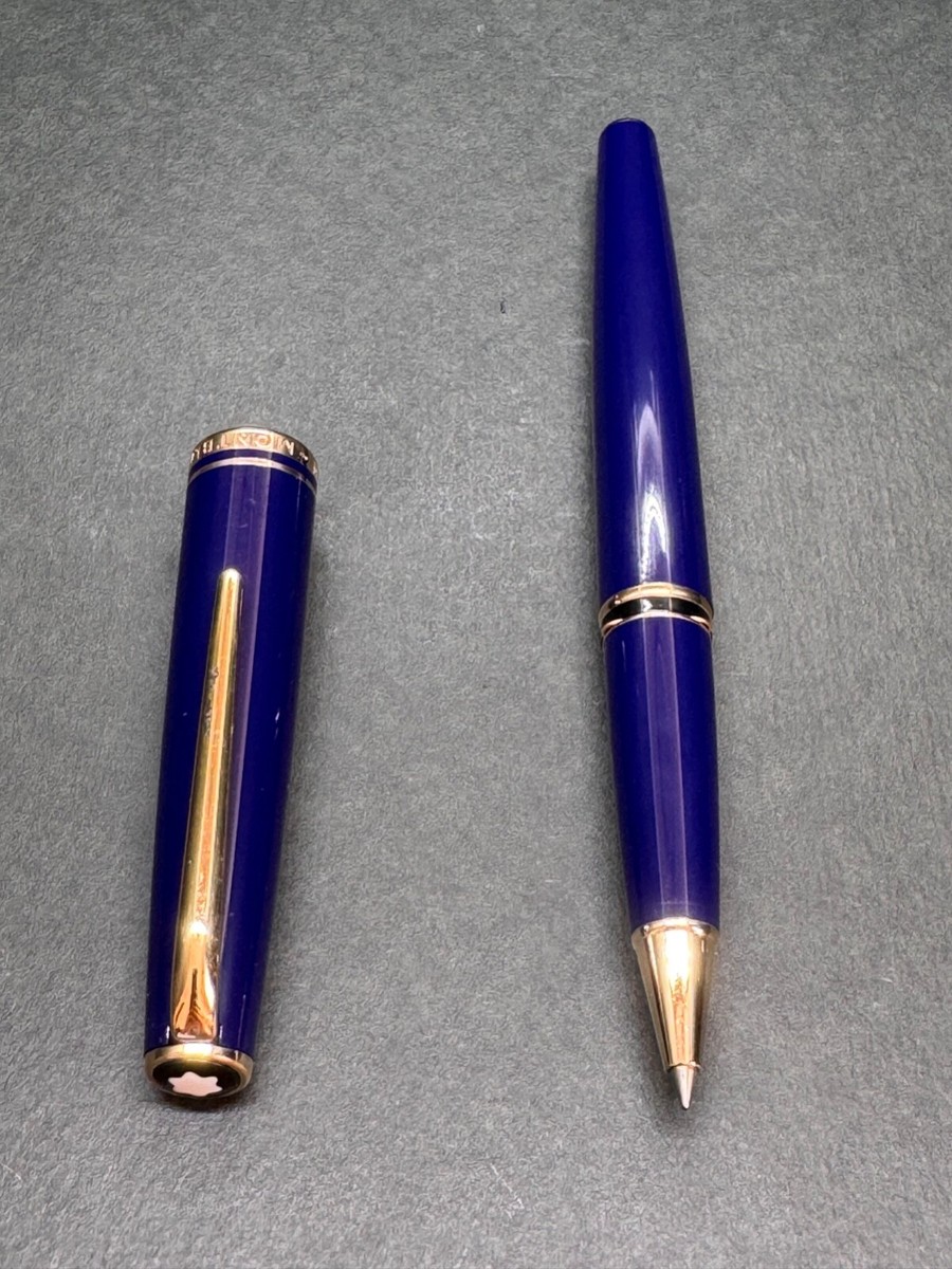 Excellent++] MONTBLANC GENERATION Navy-Blue GT Resin Cap-system