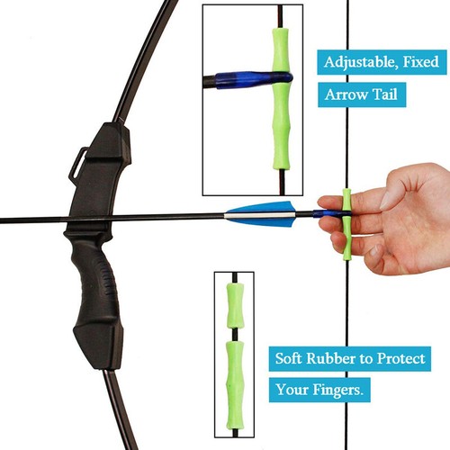 15lbs Kids Bow & Arrows Archery Takedown Recurve Bow Set Outdoor Hunting Target - Picture 5 of 15