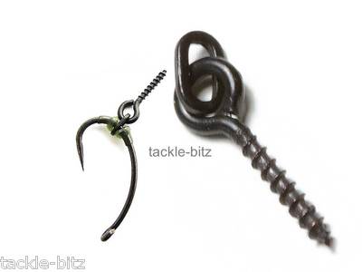 Oval Loop Bait Screws for Carp Fishing Tackle Boilie Bait Pop Up Chod Rigs 12mm