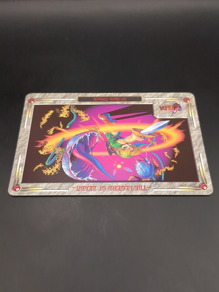 Link No.37 The Legend of Zelda Ocarina Card Carddass BANDAI 1999