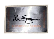 Sizemore Golf Signature Series Shaft Band Label