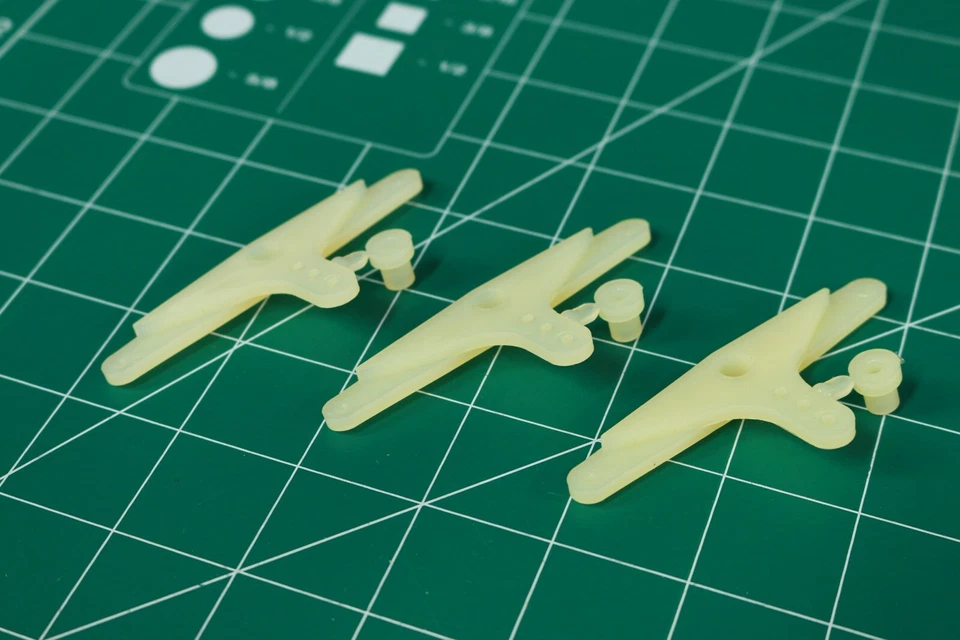 Brodak 3" DuPont Zytel Nylon Bellcrank U-Control BB-388, Price is for Three, NEW - Image 4 of 4