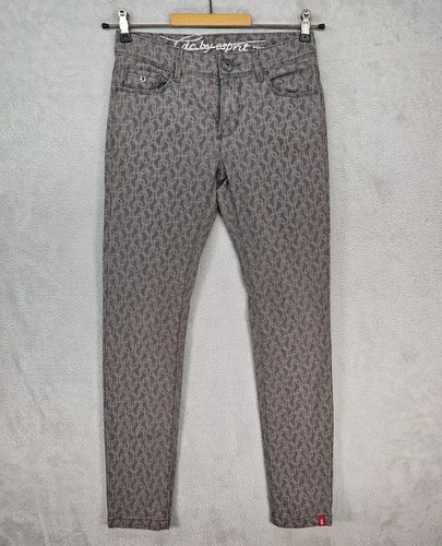 EDC Esprit Jeans Damen Hose Gr. W32 Braun High Skin Danim Baumwolle elastische  - Bild 2 von 12