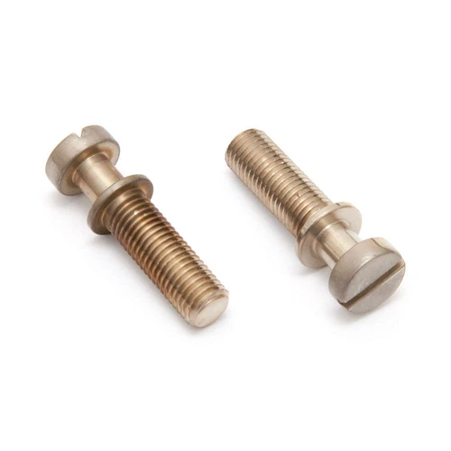 Faber TPST Steel 59 Gibson Style Tailpiece Studs/Posts (Aged/Relic Nickel, Metr…