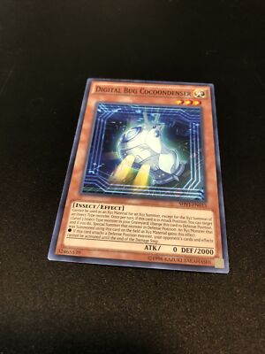 1x Digital Bug Cocoondenser SHVI-EN033 Common Unlimited Edition Mint Yu-Gi-Oh!