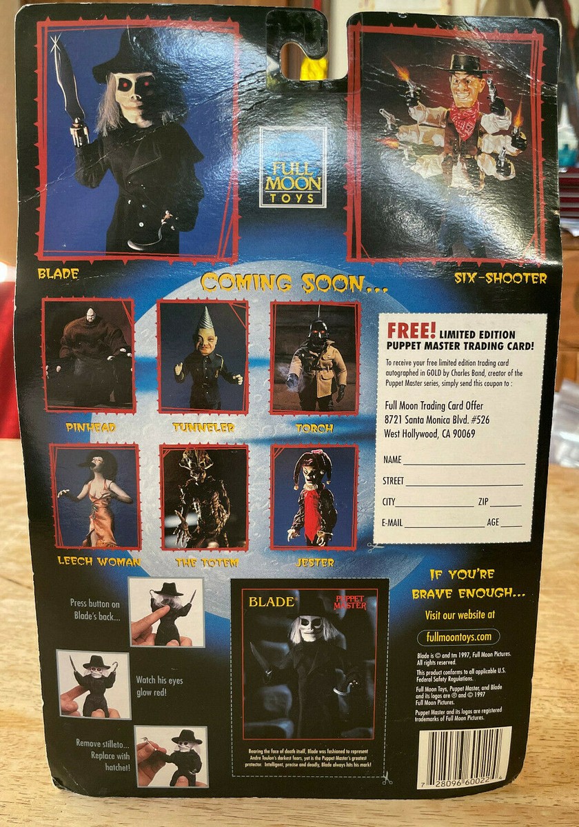 Puppet Master Blade BLADE Red Full Moon Toy from Japan IN Puppet Master Blade BLADE Red Full Moon Toy from Japan IN
