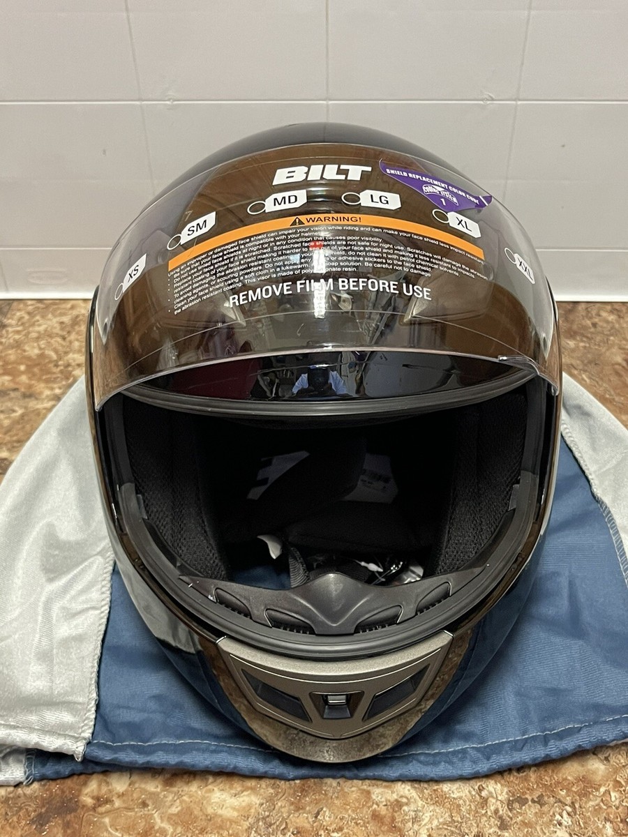 BILT Demon Full-face Modular Motorcycle Helmet