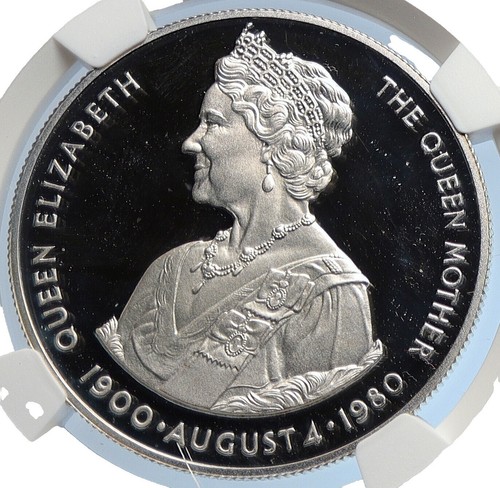 1980 Great Britain Commemorative Crown Queen Mothers 80th Birthday