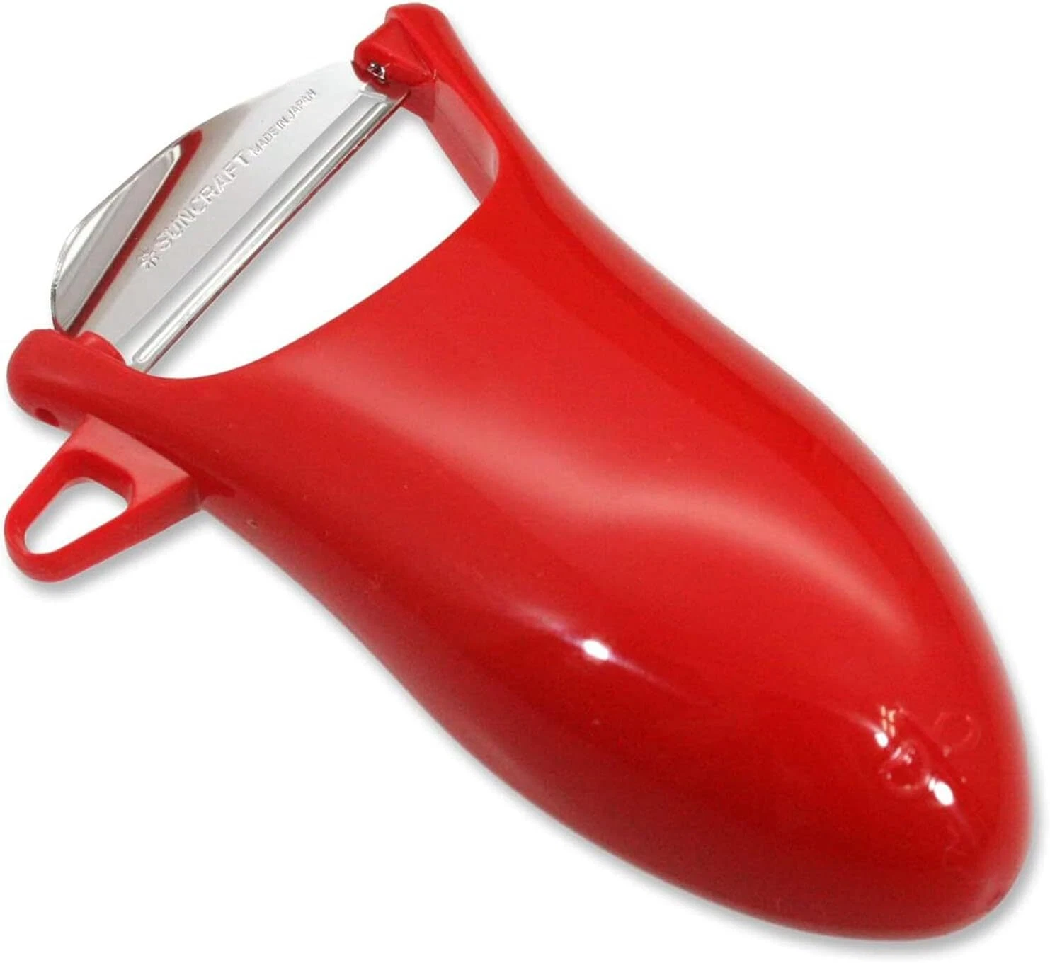 Suncraft Peeler Red OB-409R 12.1 x 8.2 x 2.6 cm