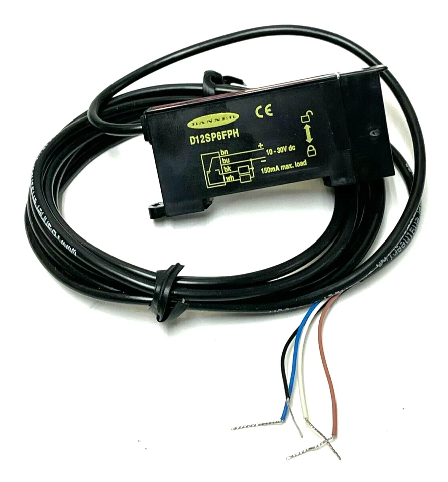 BANNER ENGINEERING CORP. D12SP6FPH PHOTO ELECTRIC SENSOR - Image 3 of 4