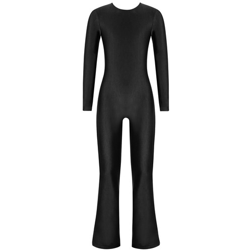 Kids Girls Ski Hooded Jumpsuit Long Sleeve Zipper Color Block Bodysuit with Belt - Picture 74 of 76