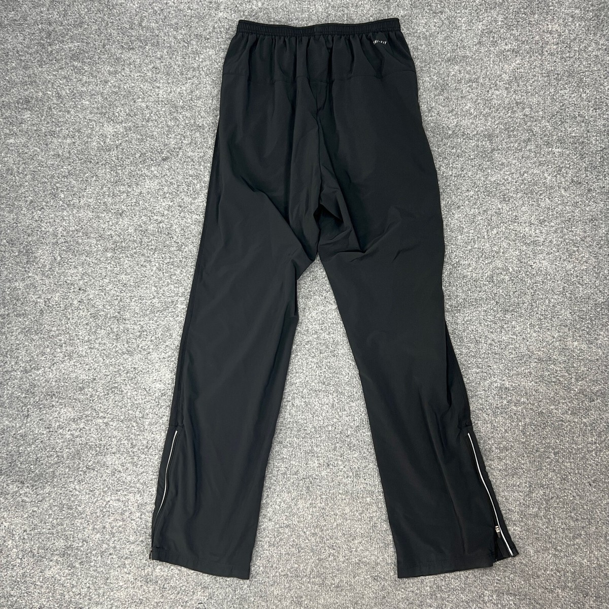 Nike Pants Mens M Medium Black Dri Fit Stretch Woven Running