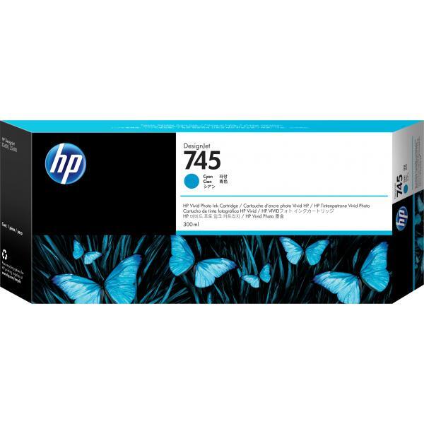 Hp 745 Cartuccia InK-Jet 300 Ml Ciano T_0194_412006
