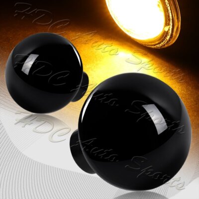 For 03-12 Range Rover L322 Smoked Lens Amber LED Turn Signal Side Marker Lights