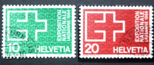 Schweiz 1963, Mi 782/3, Exposition Nationale, gestempelt