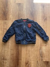 True Religion Manchester United Toddler Denim Jacket Sz 4