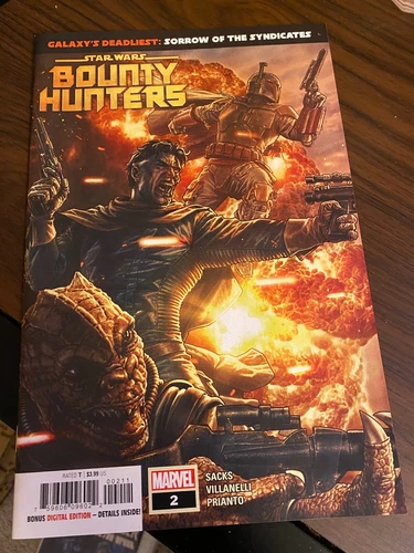 STAR WARS BOUNTY HUNTERS #2 NM 1ST APP of NEW BOUNTY HUNTERS MARVEL 2020