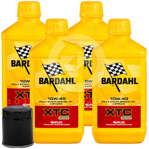 Bardahl XTC Polar Plus C60 5W40 Motoröl – 6 Liter, Mit Fullerenen, Für PKW
