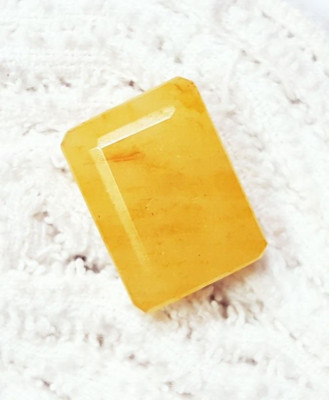 Natural Yellow Heliodor Beryl Loose Gemstone 23.00 Ct Certified With Free Gift