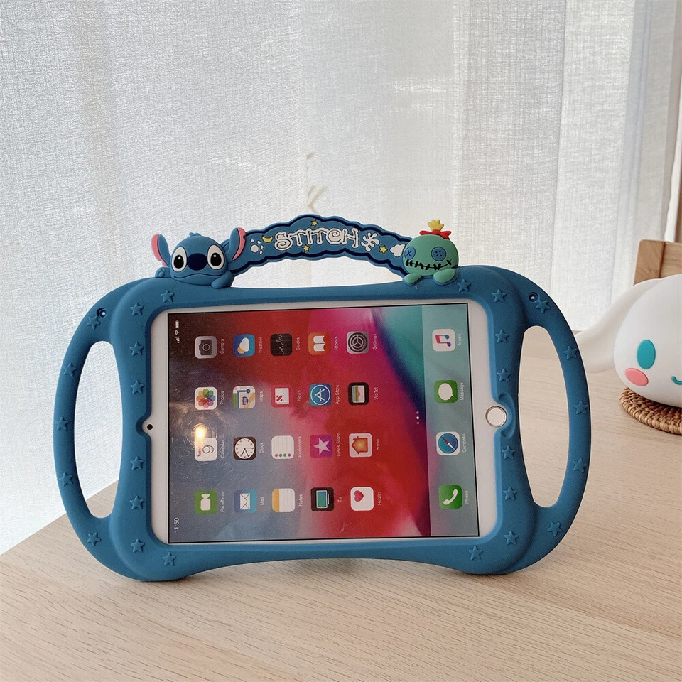Funda con mango a prueba de golpes para niños Air 2 3 4 Mini Pro11 para iPad 5 6 7 8ª 9ª 10ª generación Foto 4 de 4