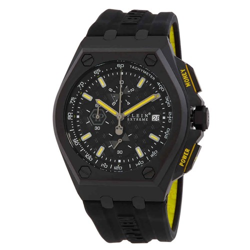 Philipp Plein Extreme Chronograph Quartz Black Dial Men's Watch PWGAA0221