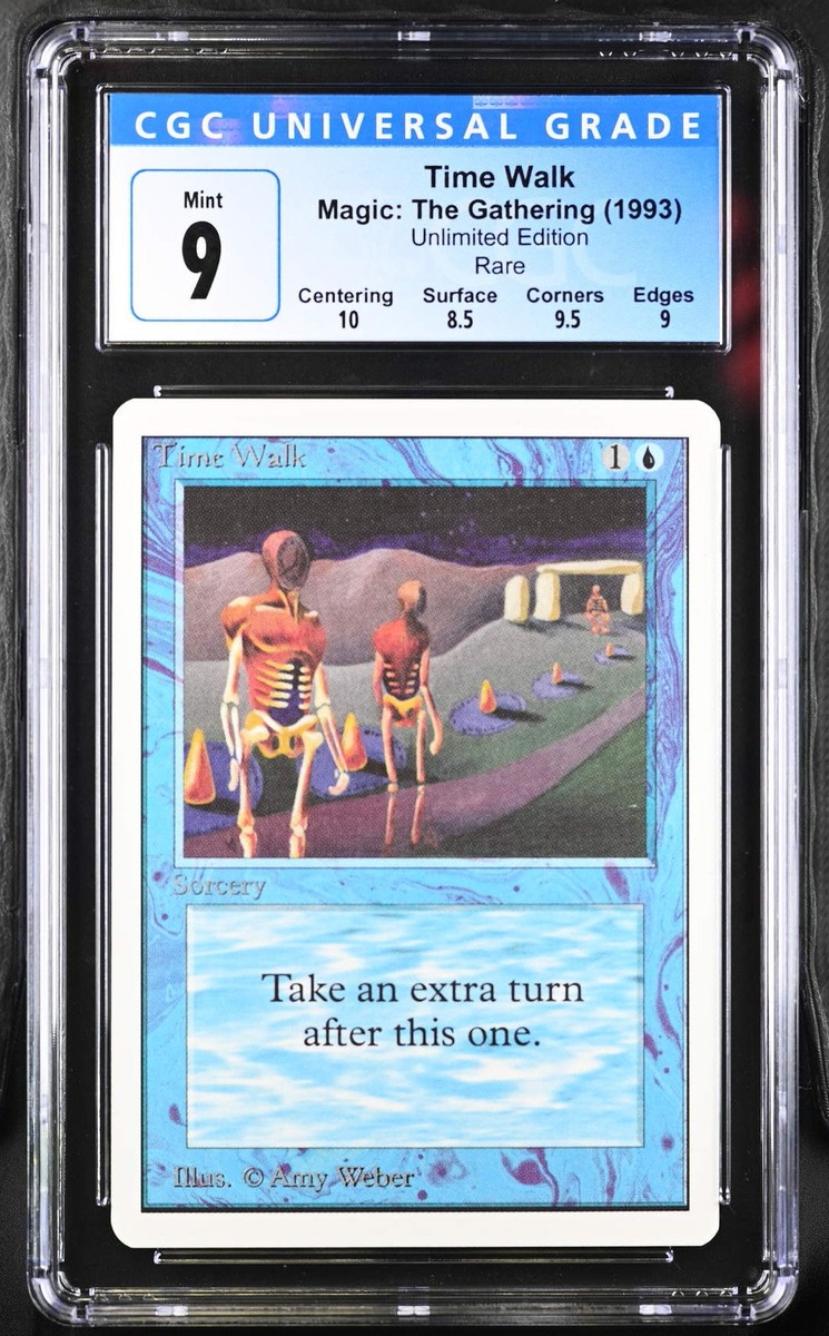 Magic: the Gathering MTG Time Walk [Unlimited Edition] Graded CGC