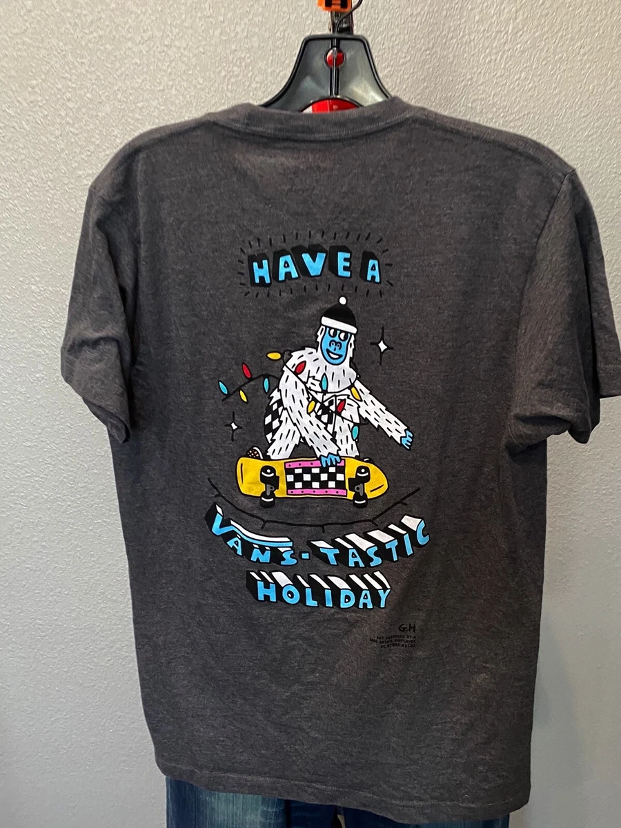 Vans christmas hotsell t shirt