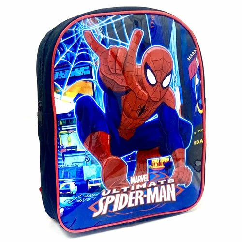 Marvel Spider Man School Backpack Rucksack Kids Children Boys Travel Bag