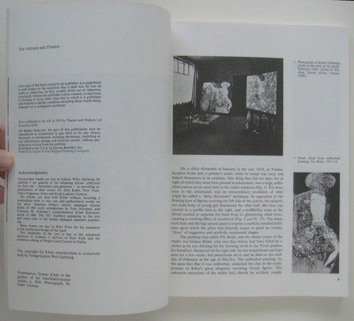 GUSTAV KLIMT "The Kiss" Art Glass Panel & Alessandra Comini Book 1988 London Ed - Picture 4 of 12